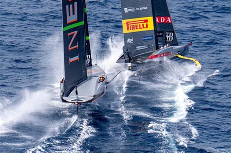 Louis Vuitton Cup final: Ineos Britannia and Luna Rossa Prada 